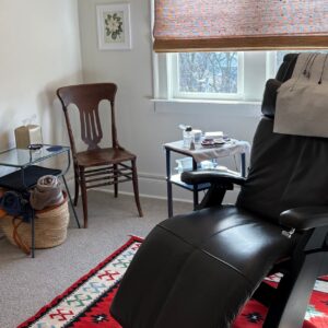 session room #2 with zero gravity relaxation chair