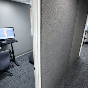 hallway leading to session rooms for Cereset